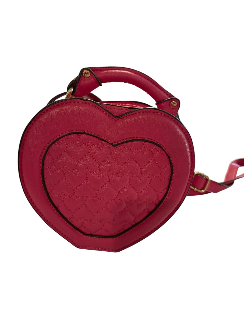 Luv Betsey by Betsey Johnson Novelty Heart Crossbody Bag,